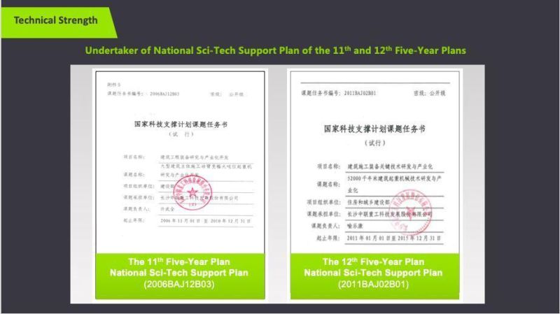 D5200-240 China Manufacturer Hammer-Head Tower Crane with ISO Certification