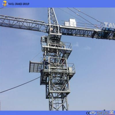 China 6ton Top Kit Tower Crane of Model Qtz80-5513 Tower Cranes