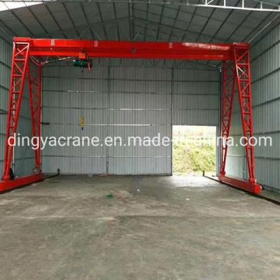 Workshop OEM 5ton 10ton Lifting Load Electric Mobile Moving Adjustable Height Gantry Crane