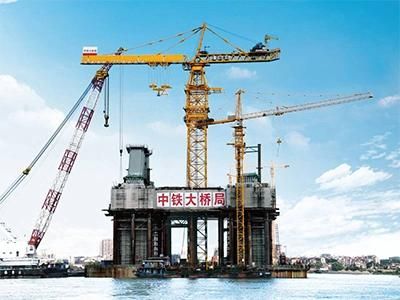 High Efficiency Electric Zoomlion 20 Ton Luffing-Jib Tower Crane L250-20 with Counter Weight