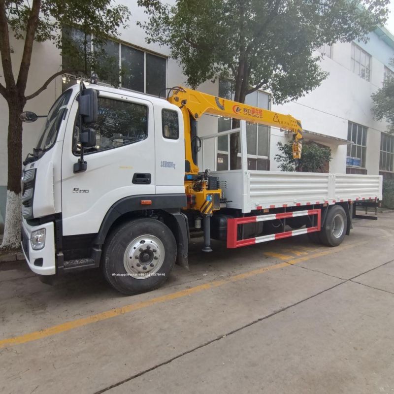 Foton Auman 4X2 240HP Tipper Truck with Crane