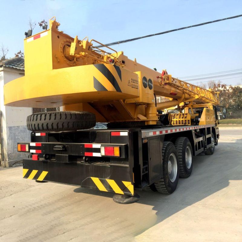 China 4-Booms 25ton Mobile Crane Qy25K5d 25t 50t Mini Crane Machine