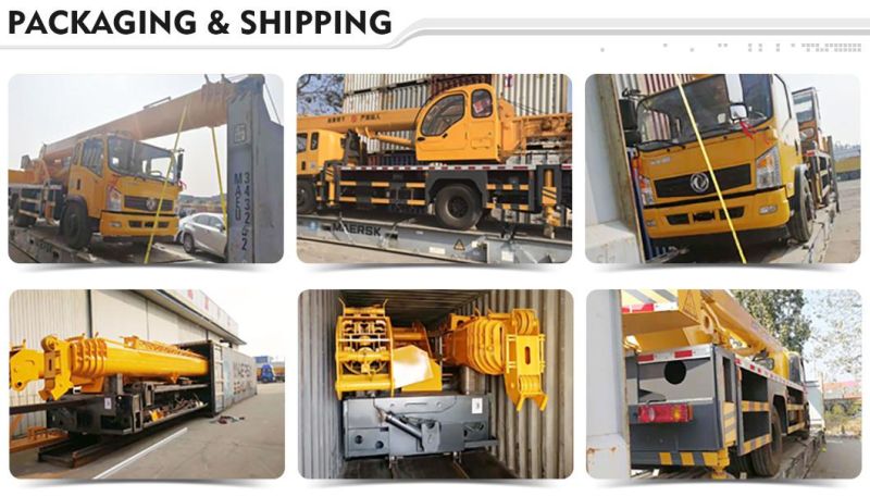 China Brand Crane Truck with Air Aconditionar Cranes Construction of Buildings List Price