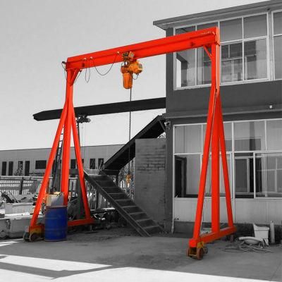 Factory Price Mini Gantry Crane with Electric Hoist