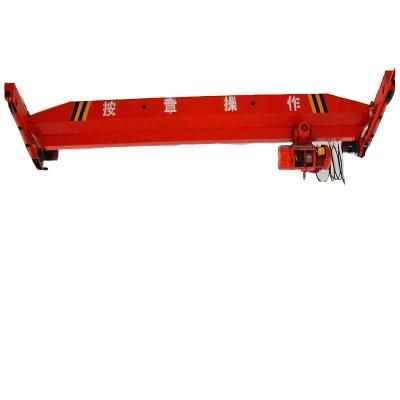 Single Beam Jib Electric Crane Traveling Overhead Crane for Workshop 5t