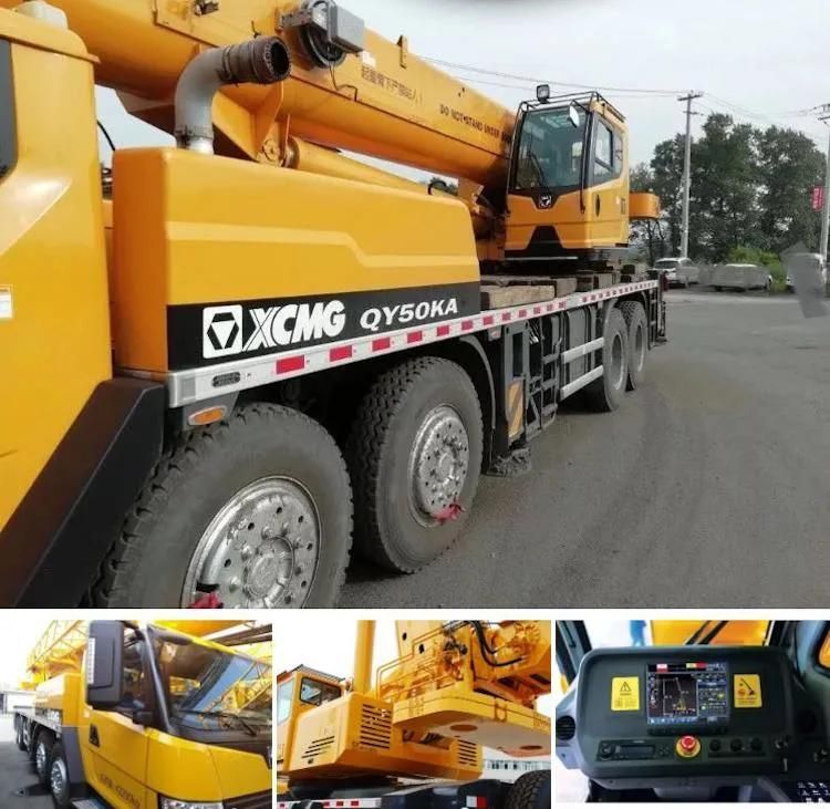 XCMG Official 50 Ton Small Hydraulic Truck with Crane Qy50ka China RC Crane Truck for Sale