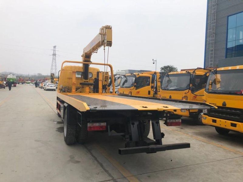 5 Tons Dongfeng Hydraulic Telescopic Boom Truck Mounted Crane Cargo Crane