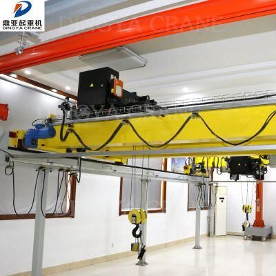 Dy Workshop Hoist Double Beam 8 Ton Overhead Bridge Crane