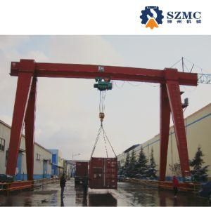 Single Girder Electric Hoist Gantry Crane Energy Saving 27~32t