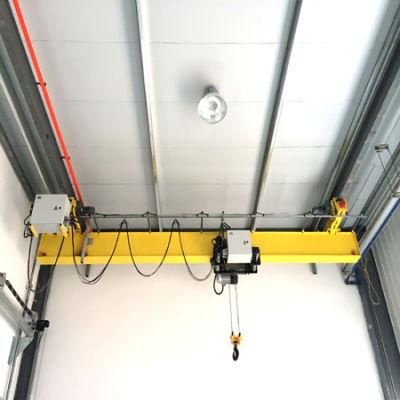 European Style 2t Heavy Duty Single Girder Overhead Crane Machine