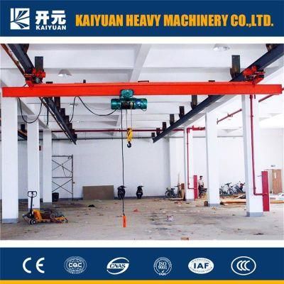 Electric Single Girder Suspending Overhead Crane with Hoist