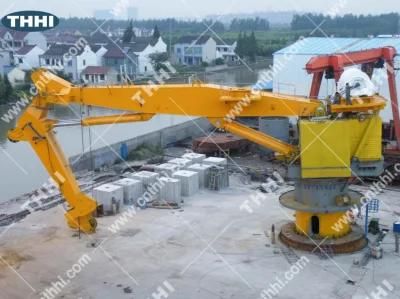 Knuckle Boom Hydraulic Marine Deck Crane with Low Pricce