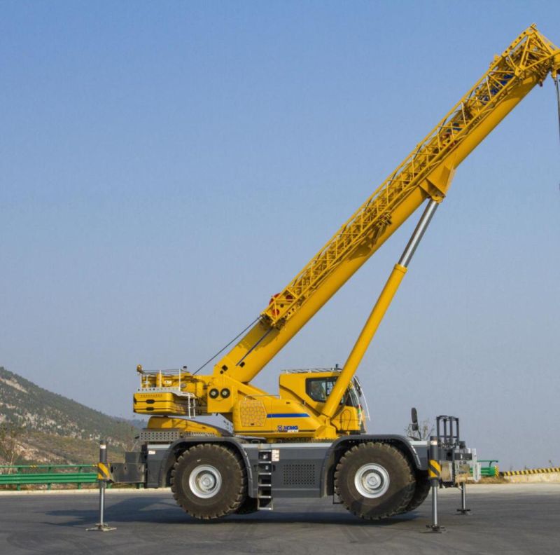 XCMG Official Manufacturer 50 Ton Rough Terrain Crane Xcr55L4 China Hydraulic Mobile New 4 Wheel Rough Terrain Crane Machine for Sale