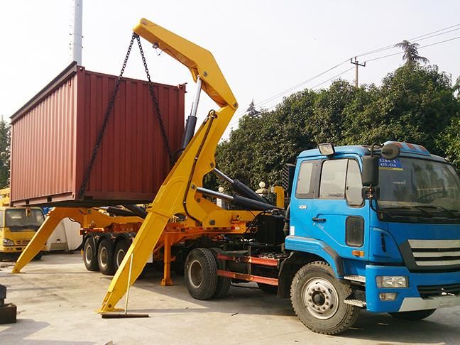 Official Mqh37A Lifting Crane Truck Container Side Lifter