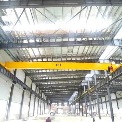 Euro Type 10 Ton Wireless Control Single Beam Bridge Crane