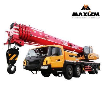 Dual Pump Intelligent Flow Distribution, 80tons Truck Crane 5 Section Boom Discounted Sale