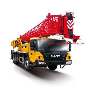 STC250T5 SANY jib wheeled lifting construciton telescopic hydraulic mobile Truck Crane 25t Lifting Capacity Strong Boom Powerful Chassis