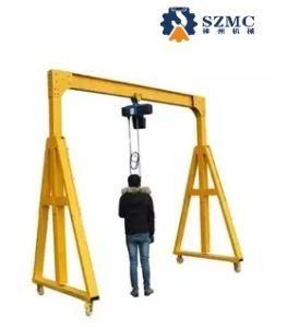 0.5t-5t Manual Indoor Mobile Portable Trackless Small Gantry Crane