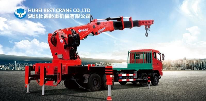 20 Tons Hydraulic Knuckle Boom Crane Truck Mounted Crane for building SQ400ZB4