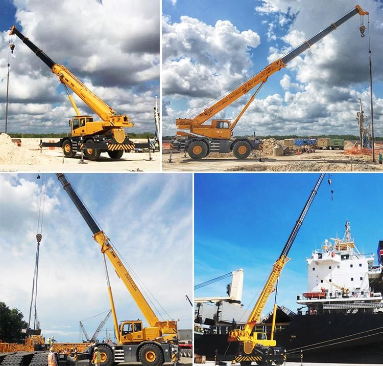XCMG Official 50ton Hydraulic Mobile Rough Terrain Crane Rt50 with CE
