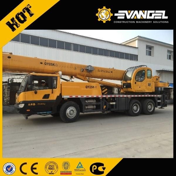 25ton Mobile Pilot Control Truck Crane Qy25K-II