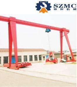 Electric Hoist Single Girder Gantry Crane Hook Brake Custom