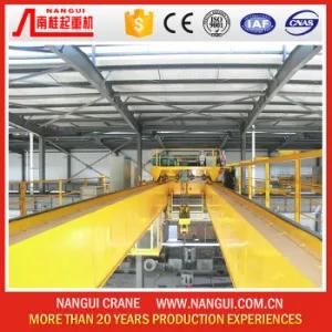 Manufacturer Workshop 25 Ton Double Girder Overhead Crane
