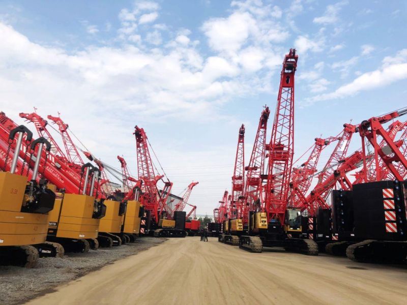 Scc750A Crawler Crane Lifting Capacity 75 Ton Crane