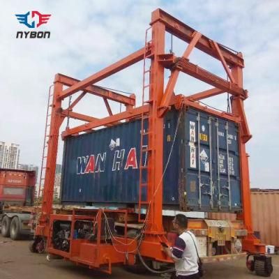 China Portable Container Lifting Gantry Crane for Sale