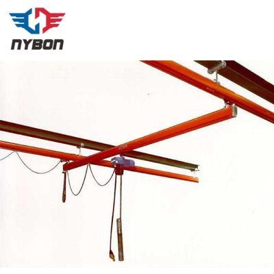 Gound Control 1 Ton Light Duty Flexible Overhead Crane with Chain Hoist