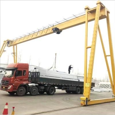 Chinese Crane Supplier 8ton Wire Rope Gantry Crane Price