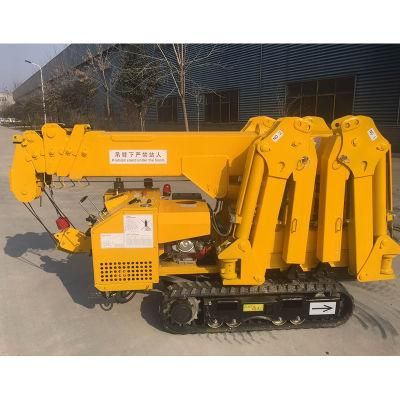 Brand New 8ton 18m Telescopic Boom Crawler Spider Crane Kb8.0