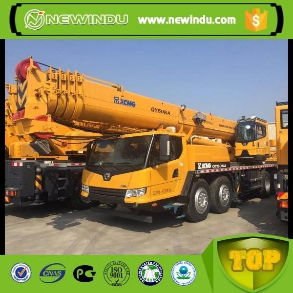 Qy50ka Qy50kd 50 Ton Mobile Truck Lifting Crane Euro 5