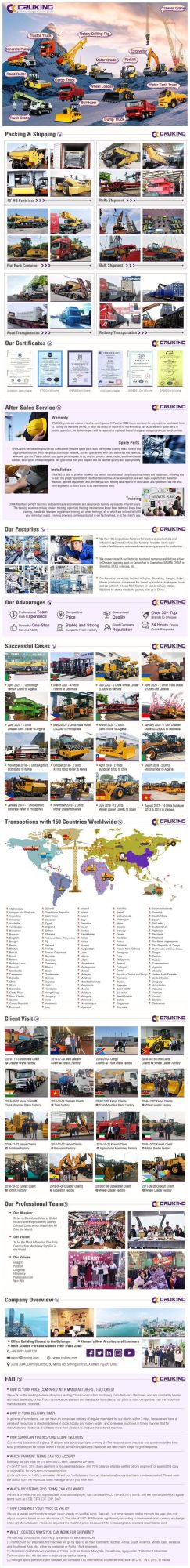 China Construction Machinery Xct130 130 Ton Crane Truck