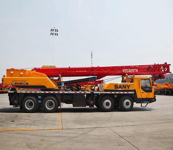 Hydraulic Telescopic Straight Boom 30 Ton Mobile Truck Crane Stc300e5