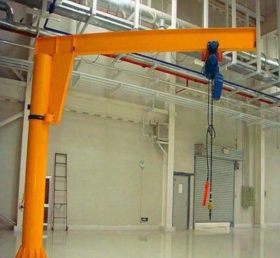 Factory Workshop Electric Wire Rope Hoist 2 Ton 3 Ton Jib Crane