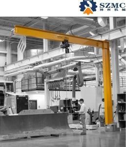 Bz Indoor Fasten to a Post Stationary Cantilever Jib Crane