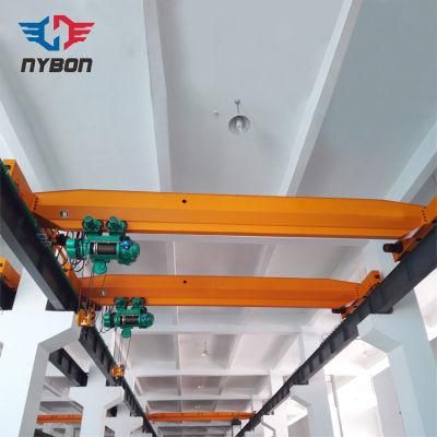 Light Duty Wire Rope Lifting Workshop Bridge Overhead Moving 10 Ton 16 Ton 32 Ton Electric Hoist Crane