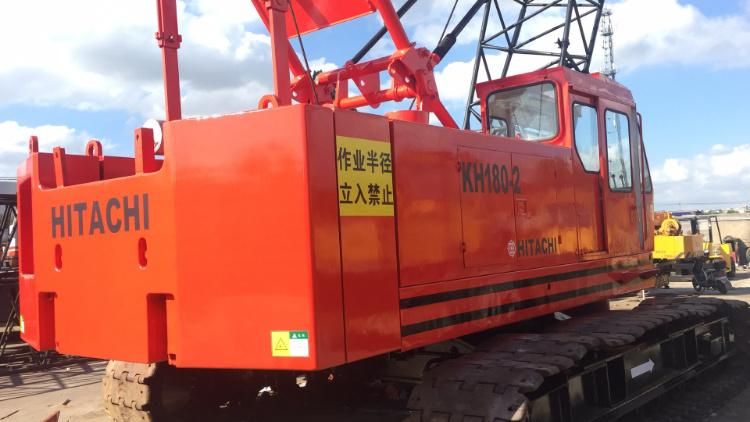 Kh180-2 Crawler Crane Mobile Crane Strong Lifting Capacity Non-Slip