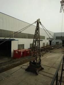 Pack Into Nine Unit 40hc Red Color Topkit Tower Crane for Bangladesh