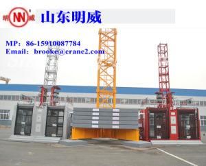 Construction Hydraulic Tower Crane Qtz63 (TC5013) with Max Load 6 Tons and Boom 50m
