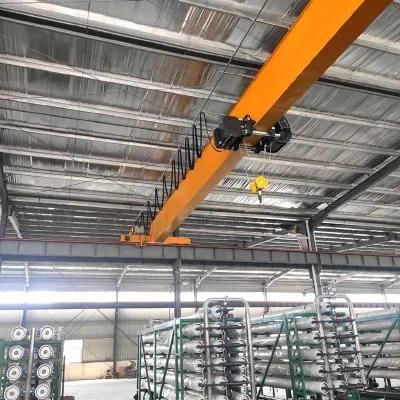 10ton Single Beam Overhead Crane with Wire Rope Hoist for Factory Uesed