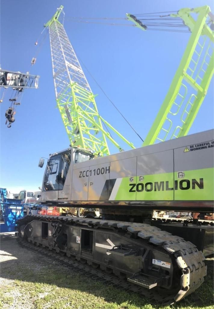 China Lifting Machinery Zoomlion Zcc1500V 150 Tons Hydrralic Crawler Crane for Sale