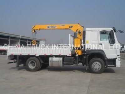 Low Price Sinotruk HOWO Truck Mounted Crane for Sale
