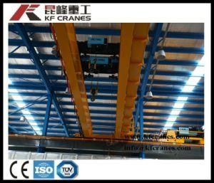 30t Professional Bridge Double Girder Overhead Cranes with Electric Hoist