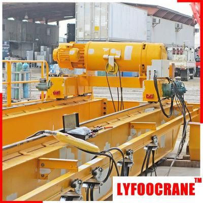 Lh Double Girder Hoist Type Overhead Hoist Crane