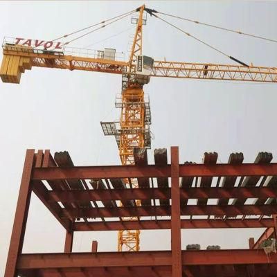 Ce 10ton Qtz160 (6516) Construction Hoist Tower Crane