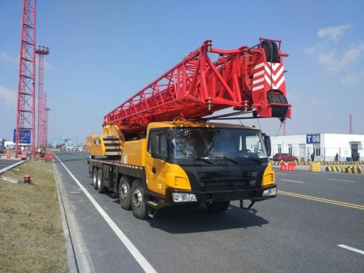 Hydraulic 50 Tons Mobile Truck Crane with 5-Section Boom Stc500s Stc500e