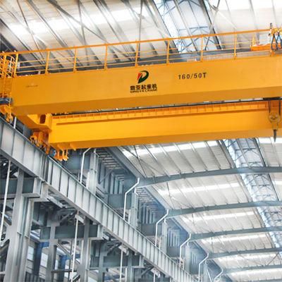 New Design Fast Delivery 20ton Double Girder Overhead Crane with Grab in Stock