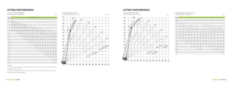 Zoomlion Zcc1000V New Product 100 T Crawler Crane with Lattice Boom